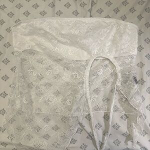 Shein crop top lace